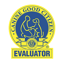 AKC Canine Good Citizen Evaluator badge