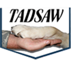 TADSAW Train A Dog Save A Warrior badge